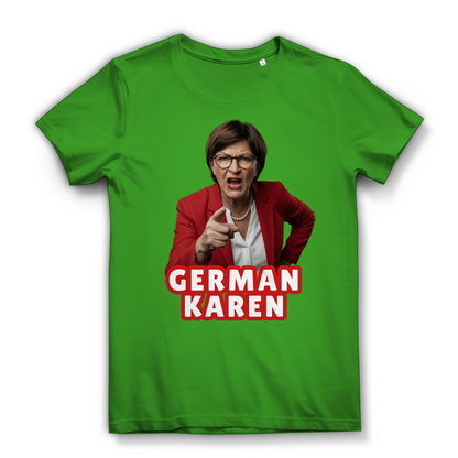 German Karen Esken - Damen Premium Bio T-Shirt Real Green