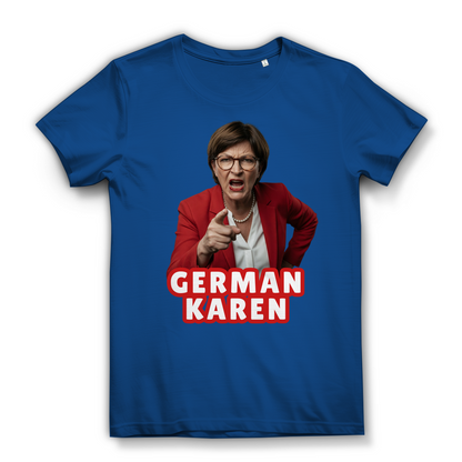 German Karen Esken - Damen Premium Bio T-Shirt Royal Blue