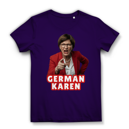 German Karen Esken - Damen Premium Bio T-Shirt Urban Purple
