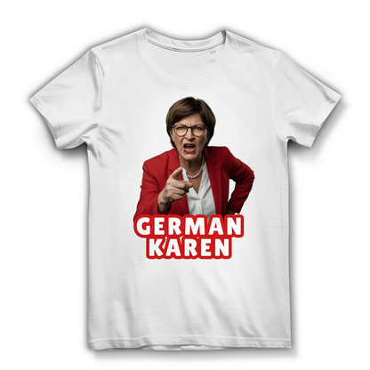 German Karen Esken - Damen Premium Bio T-Shirt White