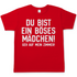 Du bist ein böses Mädchen! Geh auf mein Zimmer! - Herren T-Shirt Red