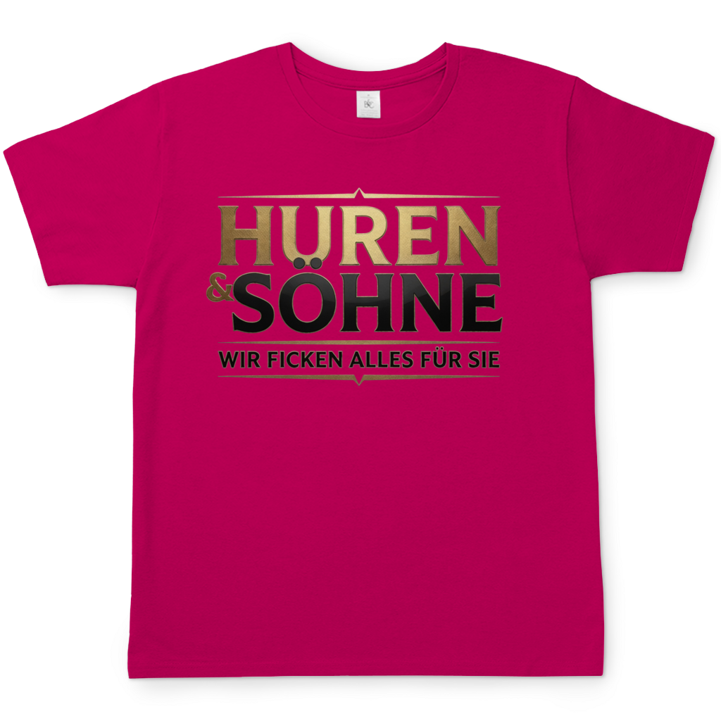 Huren &amp; Söhne wir ficken alles für Sie - Herren T-Shirt Sorbet