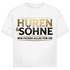 Huren & Söhne wir ficken alles für Sie - Jack and Jones Oversize T-Shirt White