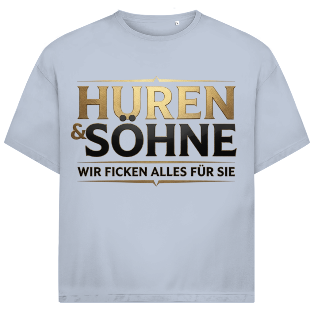Huren &amp; Söhne wir ficken alles für Sie - Jack and Jones Oversize T-Shirt