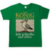 Der König der Möwen ich scheiße auf alles - Herren T-Shirt Kelly Green