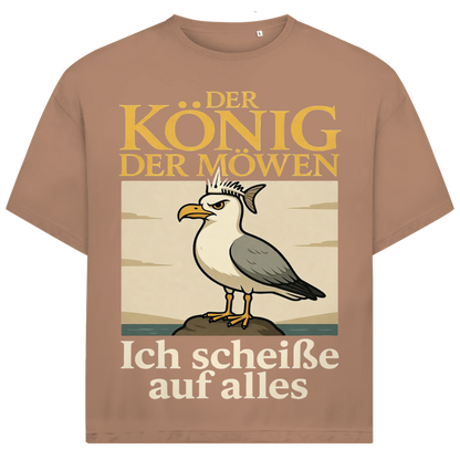 Der König der Möwen ich scheiße auf alles - Jack and Jones Oversize T-Shirt