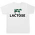 LACTOSE - Herren T-Shirt White