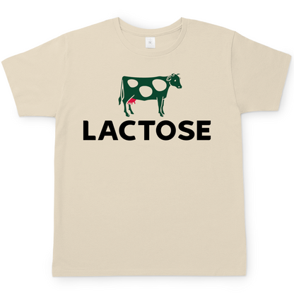 LACTOSE - Herren T-Shirt Sand