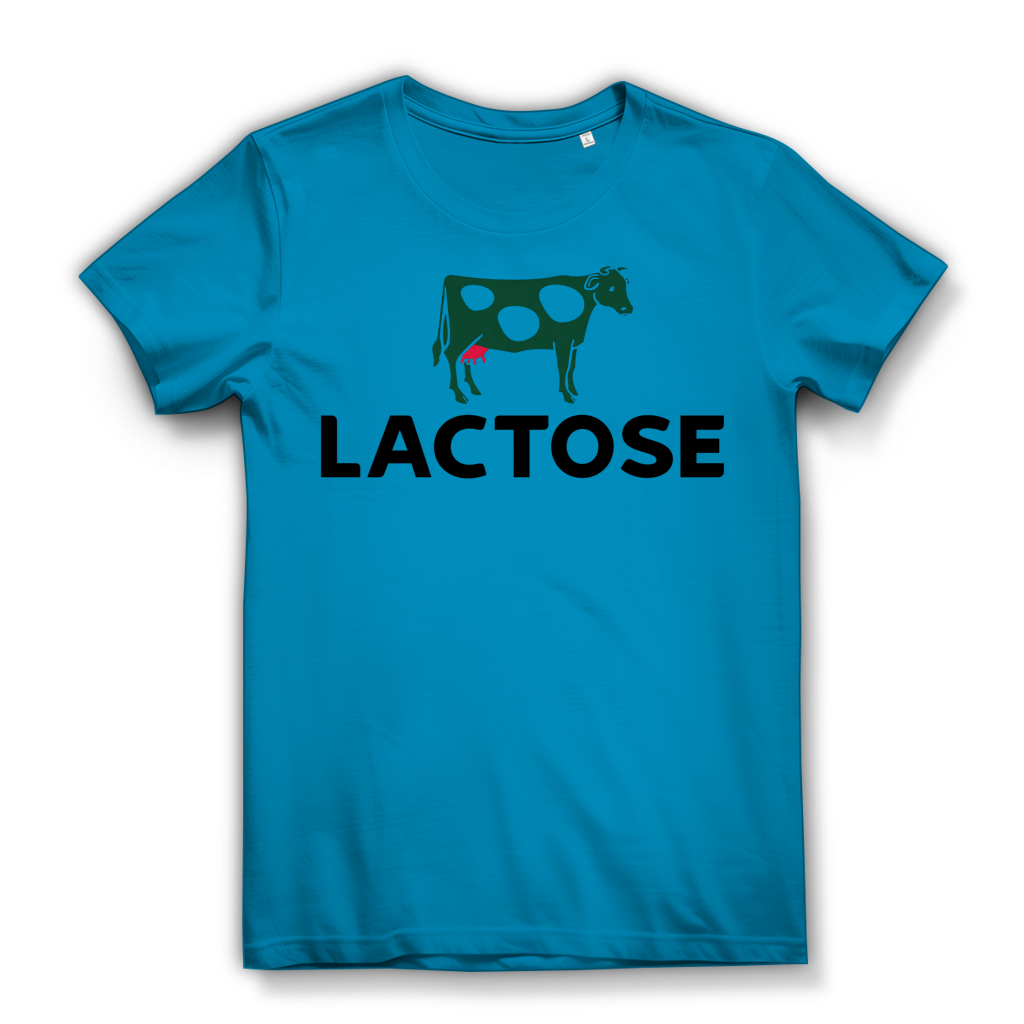 LACTOSE - Damen Premium Bio T-Shirt Atoll