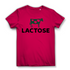 LACTOSE - Damen Premium Bio T-Shirt Fuchsia