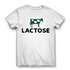 LACTOSE - Damen Premium Bio T-Shirt White