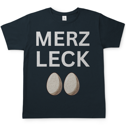 Merz leck Eier - Herren T-Shirt Dark Grey Solid