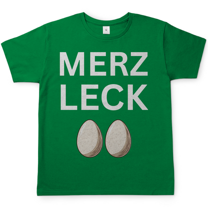 Merz leck Eier - Herren T-Shirt Kelly Green