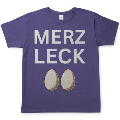 Merz leck Eier - Herren T-Shirt Millennial Lilac