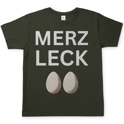 Merz leck Eier - Herren T-Shirt Urban Khaki