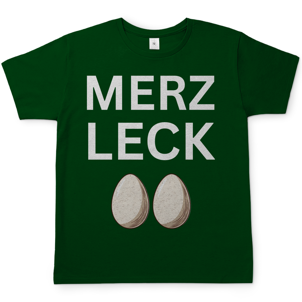 Merz leck Eier - Herren T-Shirt Bottle Green