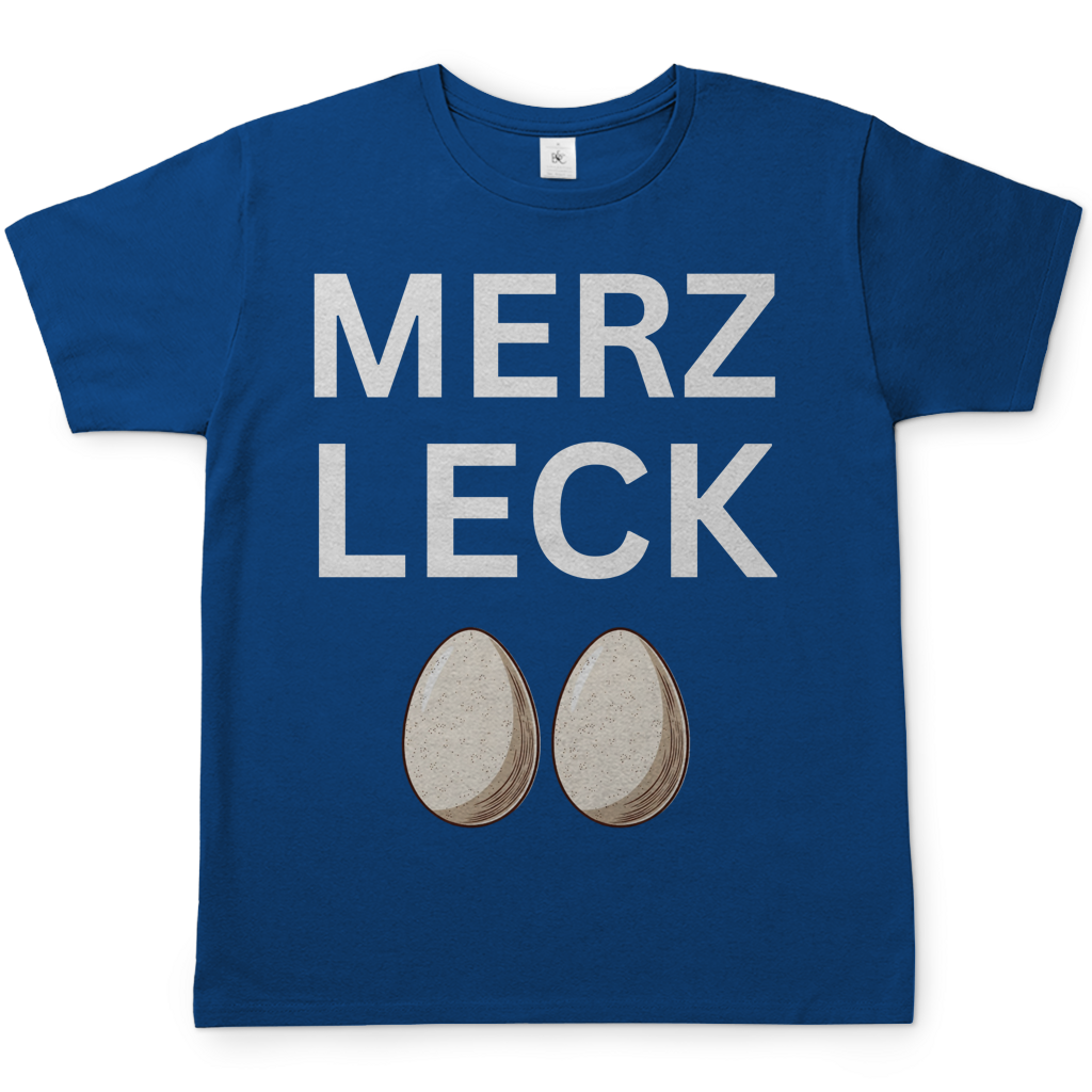 Merz leck Eier - Herren T-Shirt Royal Blue