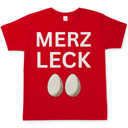 Merz leck Eier - Herren T-Shirt Red