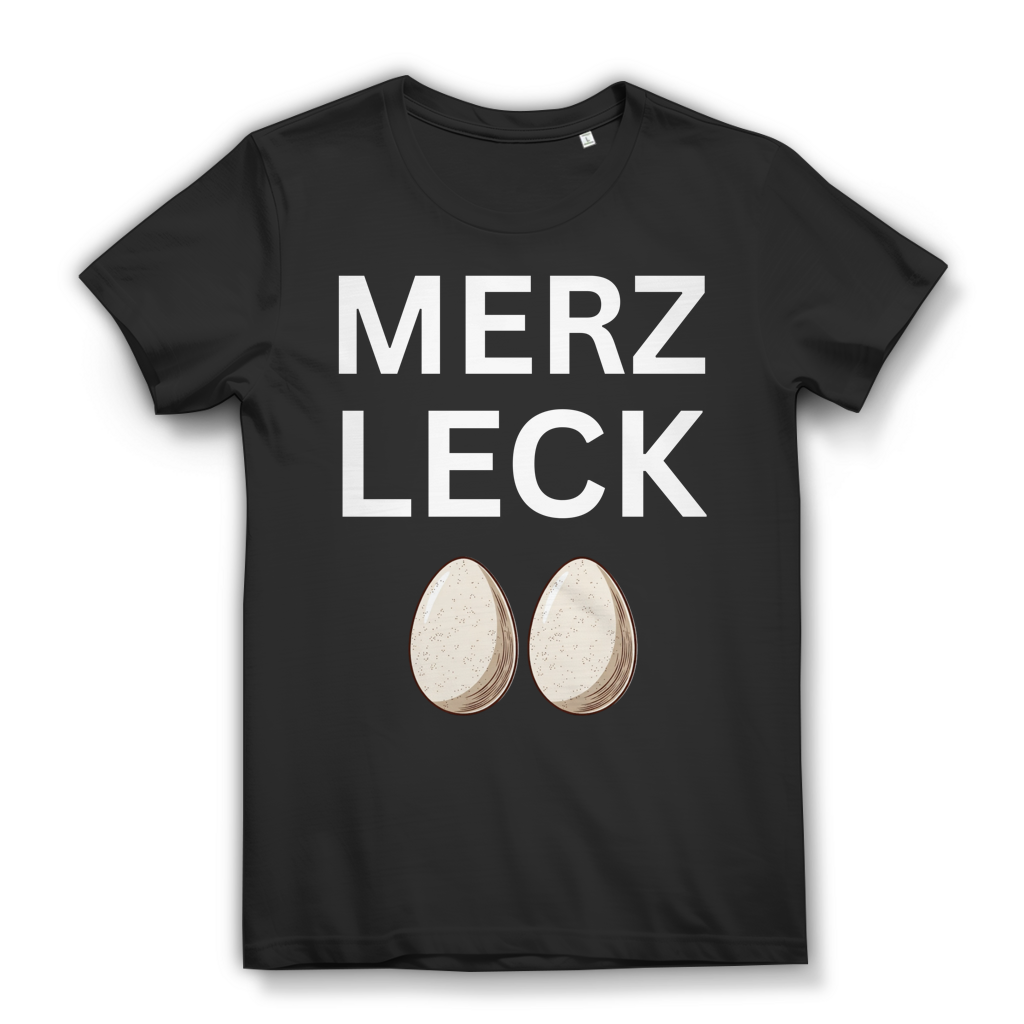 Merz leck Eier - Damen Premium Bio T-Shirt Black