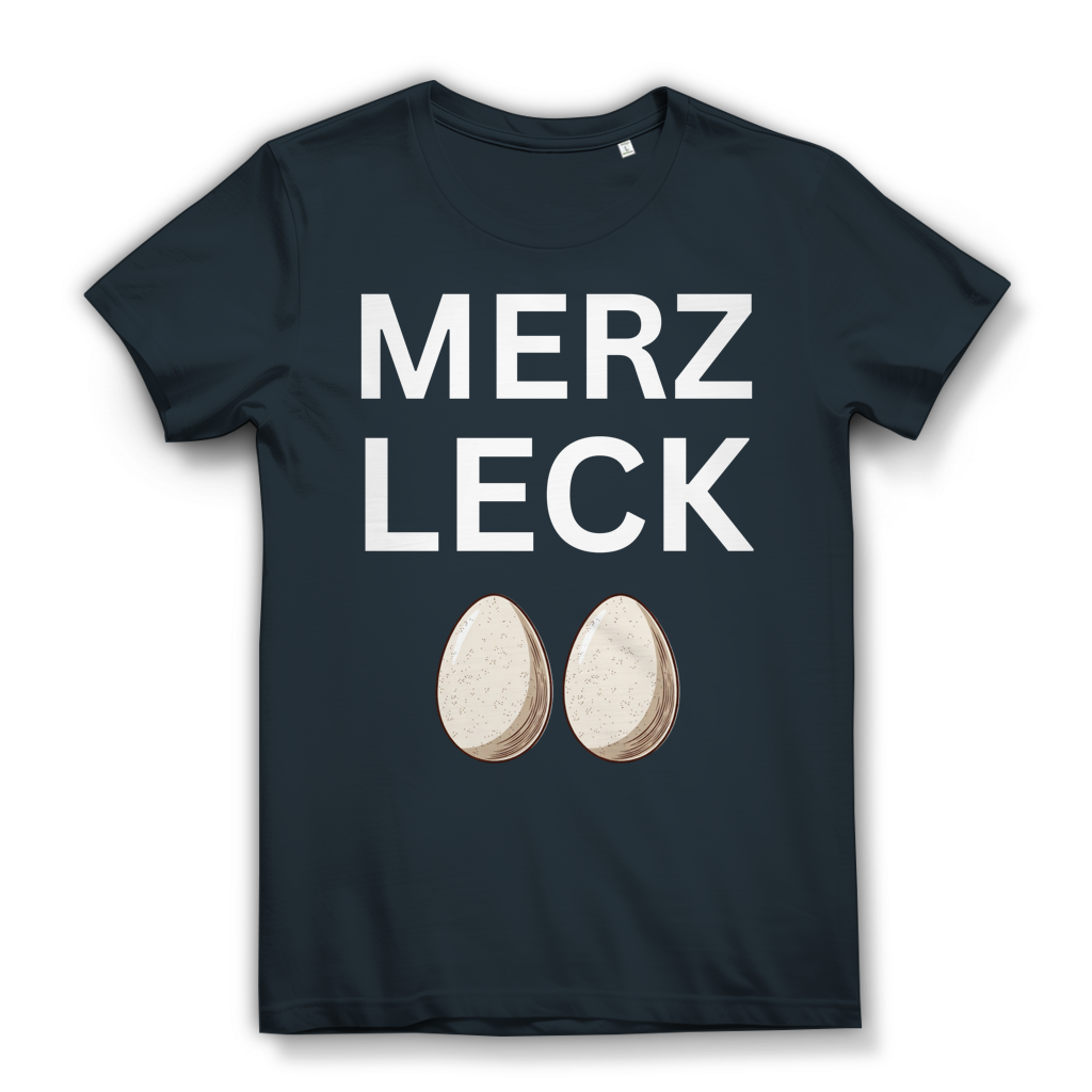 Merz leck Eier - Damen Premium Bio T-Shirt Dark Grey