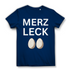 Merz leck Eier - Damen Premium Bio T-Shirt Navy