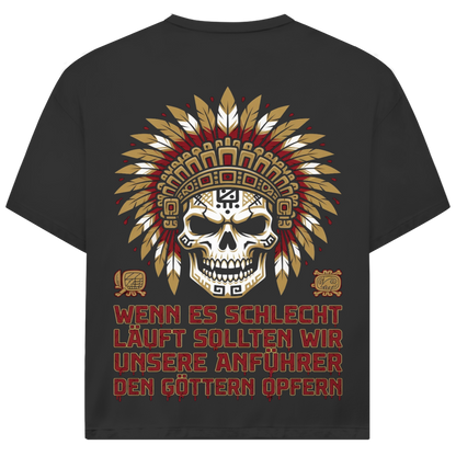 Wenn es schlecht läuft sollten wir unsere Anführer opfern - Jack and Jones Oversize T-Shirt Black