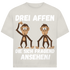 Drei Affen die sich fragend ansehen! - Jack and Jones Oversize T-Shirt Egret