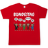 Bundestag voller Affen - Herren T-Shirt Red