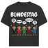 Bundestag voller Affen - Jack and Jones Oversize T-Shirt Black