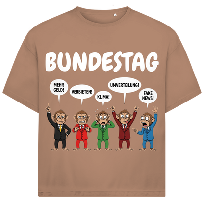Bundestag voller Affen - Jack and Jones Oversize T-Shirt
