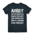 Arbeit klingt halt besser als die illusion von Freiheit - Damen Premium Bio T-Shirt Dark Grey