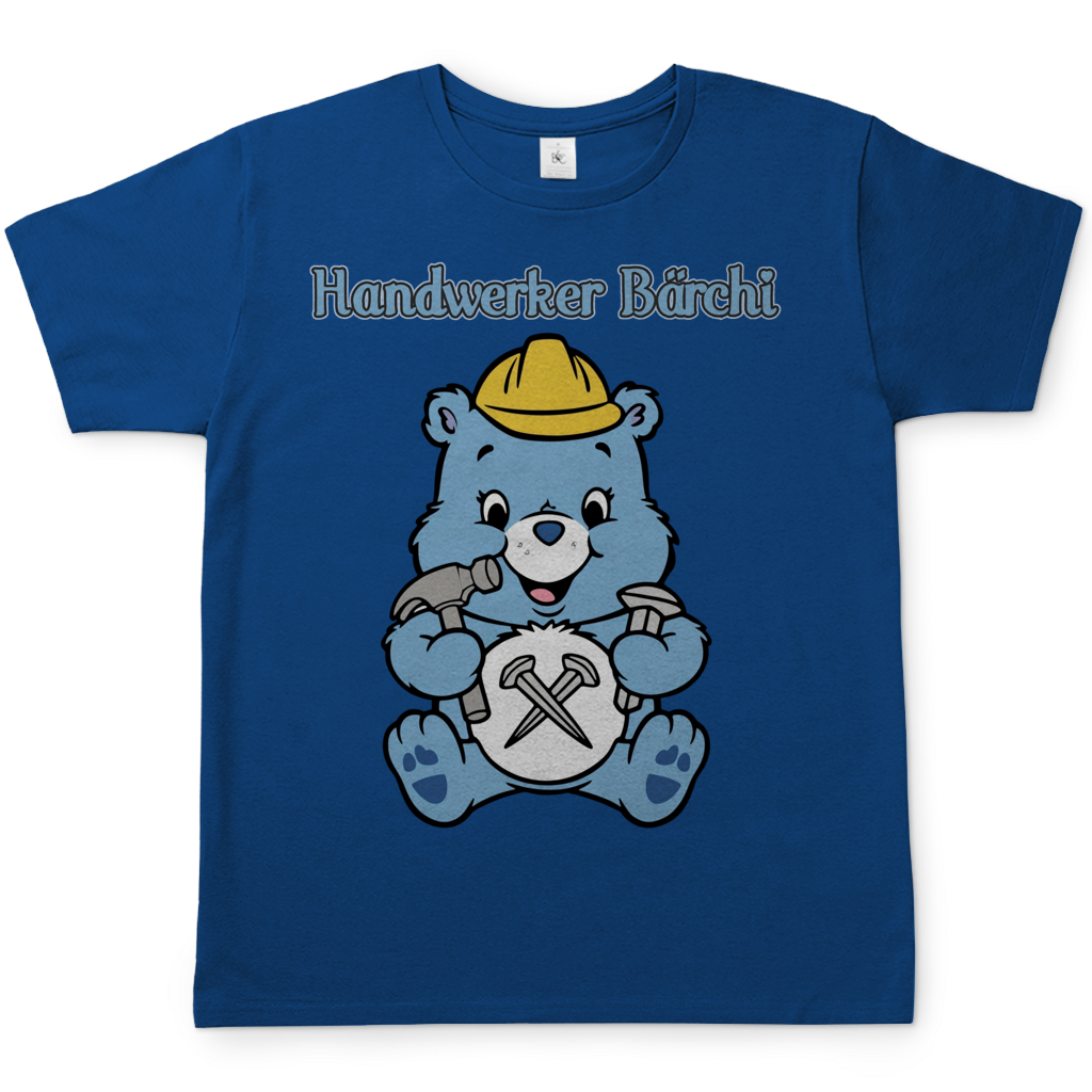 Handwerker Bärchi - Glücksbärchi - Herren T-Shirt Royal Blue