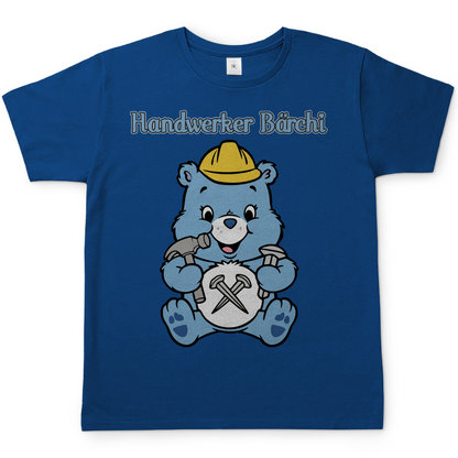 Handwerker Bärchi - Glücksbärchi - Herren T-Shirt Royal Blue