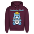 Handwerker Bärchi - Glücksbärchi - Herren Premium Bio Hoodie Burgundy