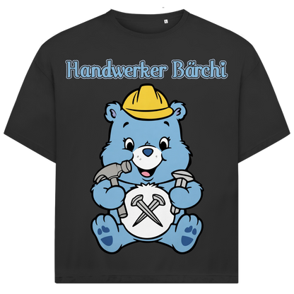 Handwerker Bärchi - Glücksbärchi - Jack and Jones Oversize T-Shirt Black