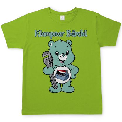 Klempner Bärchi - Glücksbärchi - Herren T-Shirt Orchid Green