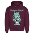Klempner Bärchi - Glücksbärchi - Herren Premium Bio Hoodie Burgundy