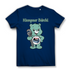 Klempner Bärchi - Glücksbärchi - Damen Premium Bio T-Shirt Navy