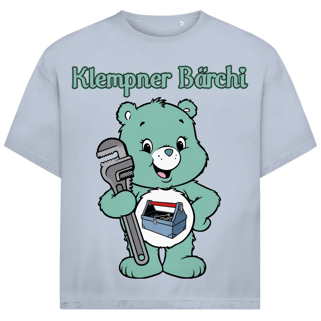 Klempner Bärchi - Glücksbärchi - Jack and Jones Oversize T-Shirt