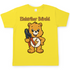 Elektriker Bärchi - Glücksbärchi - Herren T-Shirt Solar Yellow