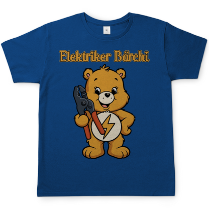 Elektriker Bärchi - Glücksbärchi - Herren T-Shirt Royal Blue