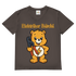 Elektriker Bärchi - Glücksbärchi - Herren V-Neck T-Shirt Light Graphite Solid