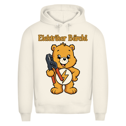 Elektriker Bärchi - Glücksbärchi - Herren Premium Bio Hoodie Off White