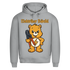 Elektriker Bärchi - Glücksbärchi - Herren Premium Bio Hoodie Heather Grey