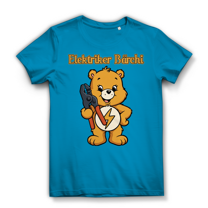 Elektriker Bärchi - Glücksbärchi - Damen Premium Bio T-Shirt Atoll