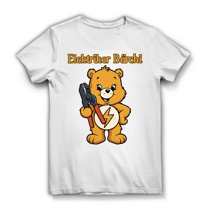 Elektriker Bärchi - Glücksbärchi - Damen Premium Bio T-Shirt White
