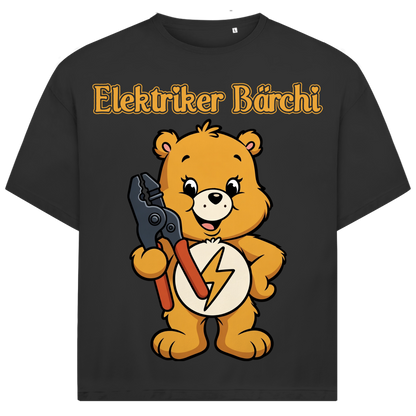Elektriker Bärchi - Glücksbärchi - Jack and Jones Oversize T-Shirt Black