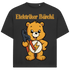 Elektriker Bärchi - Glücksbärchi - Jack and Jones Oversize T-Shirt Black