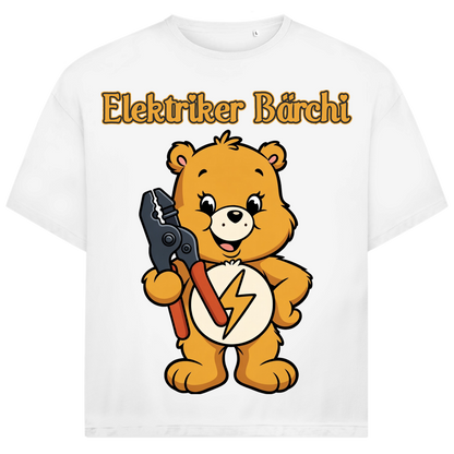 Elektriker Bärchi - Glücksbärchi - Jack and Jones Oversize T-Shirt White