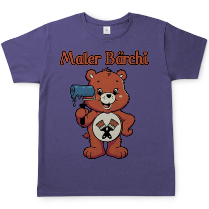 Maler Bärchi - Glücksbärchi - Herren T-Shirt Millennial Lilac